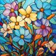 thumbnail image 1 of Kit 5D DIY Taladro Vitral Narciso 30x30cm, 1 of 9