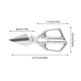 thumbnail image 3 of Heavy Duty Kitchen Shears for Poultry Meat Seafood Preparation with -Function Design Dishwasher Safe, 3 of 4