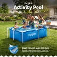 thumbnail image 4 of Funsicle Activity Lap 7' x 5' x 24" Family Above Ground Swimming Pool, 4 of 11