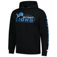 thumbnail image 2 of Men's Starter Black Detroit Lions Vintage Pullover Hoodie, 2 of 3