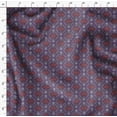 thumbnail image 4 of Soimoi Cotton Cambric Purple Fabric By the Yard - 42 Inch Wide -Geometric Material - Artistic and Modern Patterns for Various Uses Printed Fabric, 4 of 6