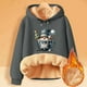 thumbnail image 2 of WILLBEST Sudaderas Deportivas para Mujer Sudaderas con Capucha Gruesas, Cálidas y Coloridas para Navidad E Invierno XX-Grande, 2 of 3