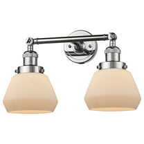 Innovations Lighting 208 Fulton Fulton 2 Light 17" Wide Bathroom Vanity Light - White