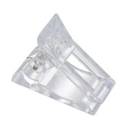 HOMEGEEK Set Of 5Pcs Transparent Nail Gel Quick Building Nail Tips Clips Finger Nail Extension LED Builder Clamps Manicu