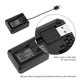 thumbnail image 4 of Cargador de batería JJC DB-110 USB multiranura para Ricoh GR IIIx, 4 of 8