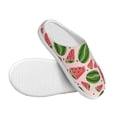 thumbnail image 3 of Balery Watermelon Pattern Women's Fuzzy Memory Foam Slippers Fluffy Winter House Shoes Indoor and Outdoor-35/36, 3 of 7