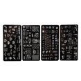 thumbnail image 2 of Nail Stamping Plate Stencils Pattern DIY Nail Art Template for Manicure, 2 of 8