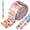 Style 6, variant on 40PCS Jelly Roll Fabric Strips ,2.56 x 39.37 Inch Precut Soft Cotton Quilting Fabric Strips for Quilting Supplies Crafting SewingPurse Making Cottagecore