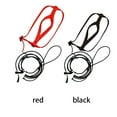 thumbnail image 2 of tredstone Bird Harness Nylon Leash Training Rope Resilience Outdoor Accessories Elastic Wire Multipurpose Handy to Wear Convenience Red 1Set, 2 of 5