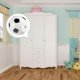 thumbnail image 4 of 6 st Kids knoppar och handtag, fotboll lådor knoppar, Möbler De, 4 of 5