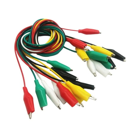 

Gerich 10 Pcs double -headed crocodile clip test line 50cm repair link line 5 color