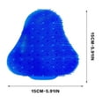thumbnail image 3 of 10 Pack Triangles Urinal Screen Deodorizer- Anti-Splash Urinal Cakes with Long-Lasting Fragrance for Toilet Bathroom Office Hotel School | Non-Toxic & Eco-Friendly | 30 Day Odor Control, 3 of 4
