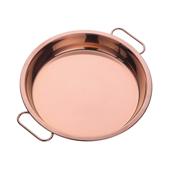 Reheyre Portable Steaming Dish - Stainless Steel Cold Noodle Plate Steamed Rice Tray Cooking Tool for Kitchen