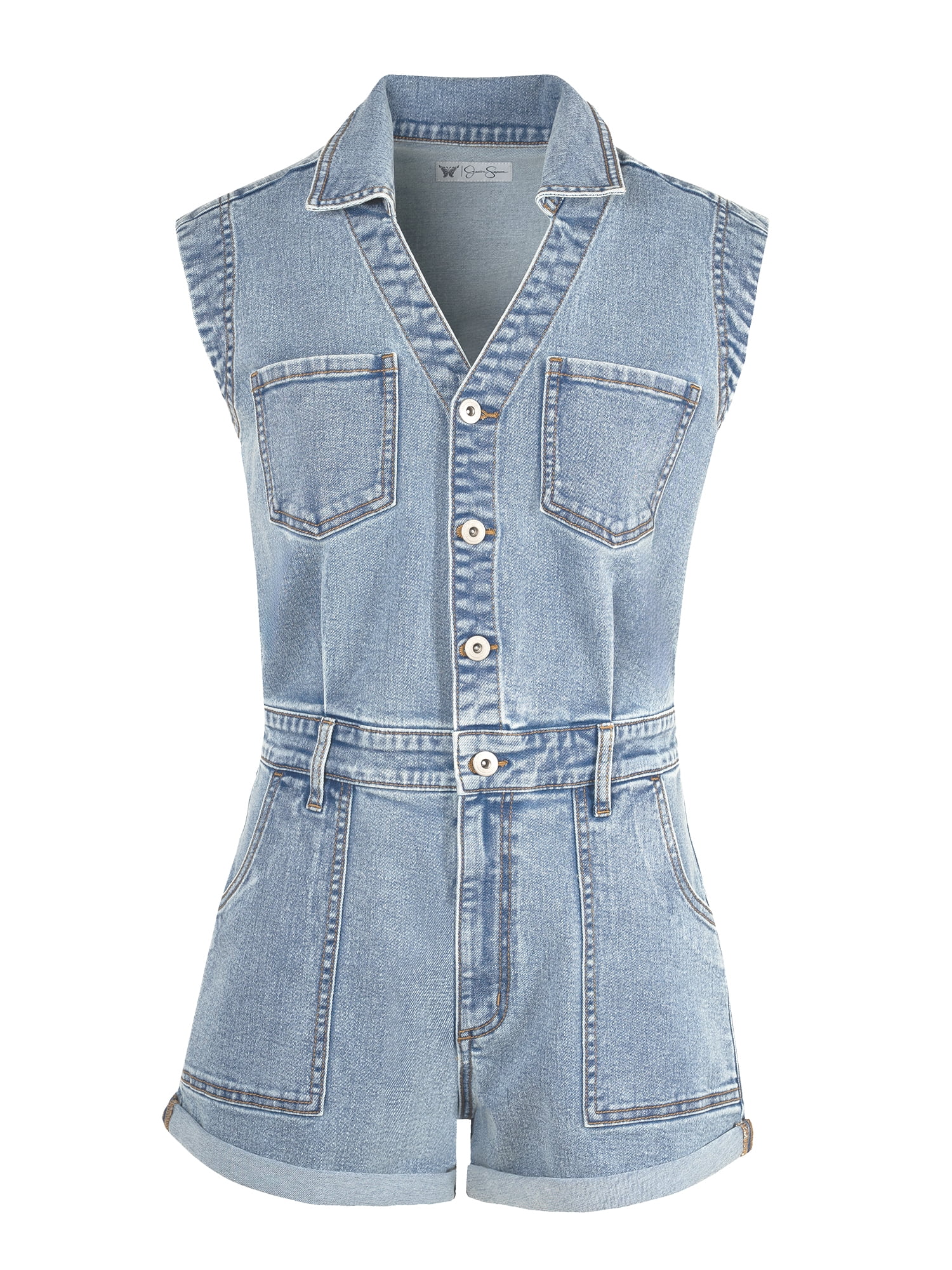 Jessica Simpson Women's Denim Romper, Sizes XS-XL