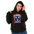 thumbnail image 4 of Tennessee TN Volunteer State Flag Hoodie Sweatshirt Women Men Brisco Brands S, 4 of 6