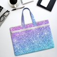 thumbnail image 6 of Pofeuu Multicolor Glitter Print Laptop Bag Carrying - Computer Bag Laptop Case Shoulder Slim Work Travel, 6 of 8