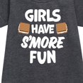thumbnail image 2 of Instant Message - Girls Have Smore Fun - Toddler & Youth Girls Fleece Dress, 2 of 5