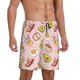 thumbnail image 2 of Balery Breakfast Pantalones cortos de pijama de punto de algodón para hombre con cinturilla y bolsillos-X-Large, 2 of 6