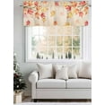 thumbnail image 5 of Maple Leaf Valances for Windows Fall Fallen Leaves Branch Autumn Vintage Rod Pocket Curtains Valance Short Window Treatment Drapes for Living Room, Bedroom Bathroom 42"&nbsp;W x 18" L, 5 of 5