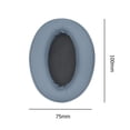 thumbnail image 1 of Funda para auriculares diadema orejera para WH-H910N color azul, 1 of 8