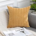 thumbnail image 3 of Throw Pillow Covers Plush 45x45cm Corn kernel Pattern Square Soft Cushion Covers, 3 of 5