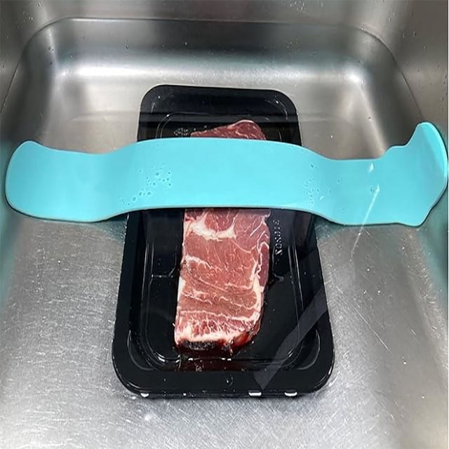 EGNMCR Outil de Décongélation de Viande Fruits de Mer Steak avec Emballage Defrosting zone