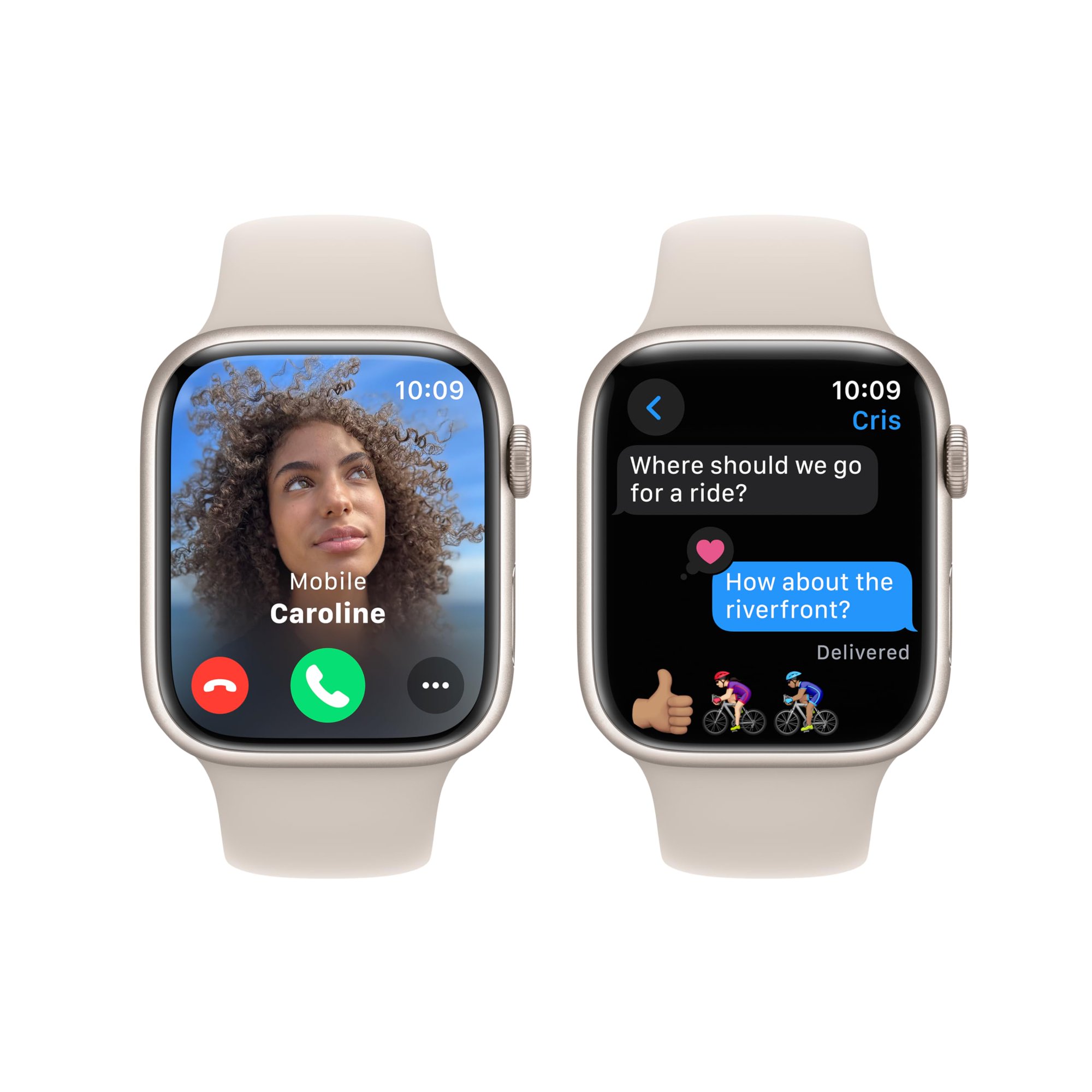 Apple Watch Series 9 [GPS 45mm] Smartwatch with Starlight