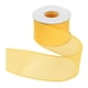 thumbnail image 1 of Cinta de alambre de arpillera Uxcell de 2-1/2" x 10 yardas, cinta de borde de alambre, correa tejida, amarilla, 1 of 7