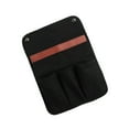 thumbnail image 3 of Xingzhi Fauteuil Portable avec Accoudoirs, Poche, 4 Ports, Sac de Rangement Noir, 3 of 9