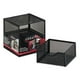 Eldon Produits de Bureau FG9E5600BLA Organisation Cube à Deux Tiroirs&44; Treillis Métallique&44; Stockage&44; 6 x 6 x 6&44; Noir – image 1 sur 1