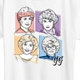 thumbnail image 3 of Golden Girls - Golden Girls Character Grid - Women's Short Sleeve Graphic T-Shirt, 3 of 5