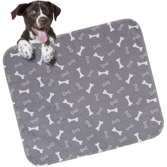 Pet Pee Pad, Washable Puppy Pads with Pheromones, Reusable & Leak-Proof Dog Training Pads for Indoor Use, Anti-Slip Potty Pad for Puppy Training