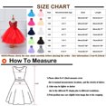 thumbnail image 3 of Girls Sequin Bodice Princess Dress Waist Flower Decor Dress Party Dress Flowy Tulle Skirt Silhouette For Little Girls Birthday Celebration Bridesmaid Wedding Attire Green 110, 3 of 4