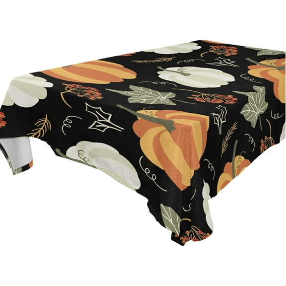 SKYSONIC Cute Print Tablecloth Waterproof Washable Polyester Square Table Cover Durable Tablecloth for Kitchen Dining Table Party Decor (54 X 72 Inch)