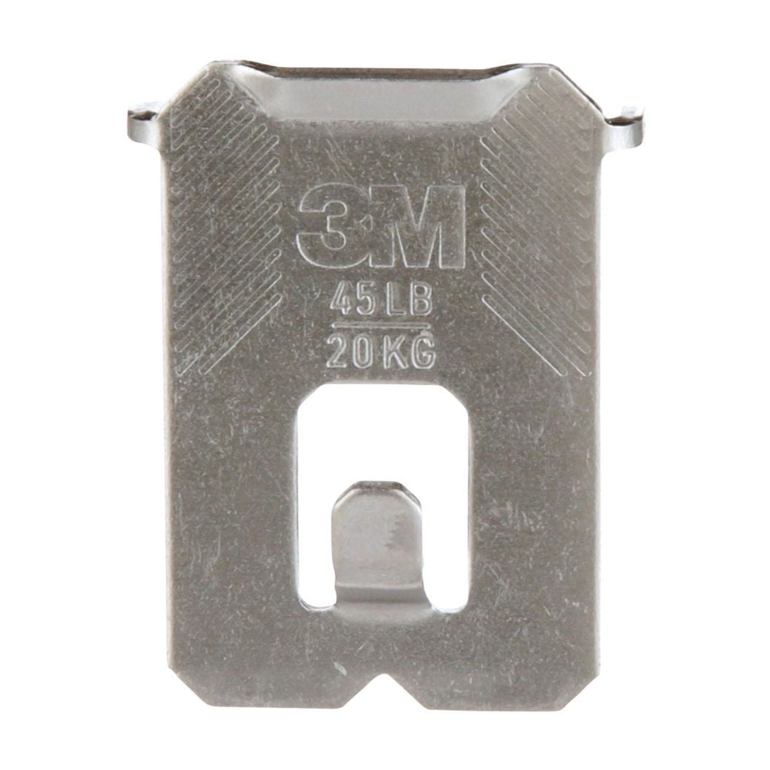 Crochet pour cadres pour cloisons sèches 3PH45M-1EF CLAW 3M(MC) avec outil de marquage temporaire, supporte 45 lb, 1 crochet