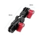 thumbnail image 5 of Adaptador de montaje de extensión para casco con rotación de 360°, soporte para teléfono con manillar mágico, Compatible con soporte para cámara GoPro (rojo), 80*30mm, 5 of 5