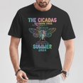 thumbnail image 2 of The Cicada Reunion US Tour 2024 Cicada Concert Fest Lover T-Shirt Funny Insect Bug Fan Tee Summer Music Festival Inspired Novelty Gift Shirt, 2 of 3
