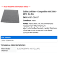 thumbnail image 2 of Cabin Air Filter - Compatible with 2006 - 2016 Kia Rio 2007 2008 2009 2010 2011 2012 2013 2014 2015, 2 of 2