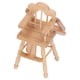 thumbnail image 4 of Dollhouse High Chair, Decoration Dollhouse Baby Dining Chair 1:12 Birch For Children For Home Party ANGGREK AC6691, 4 of 8