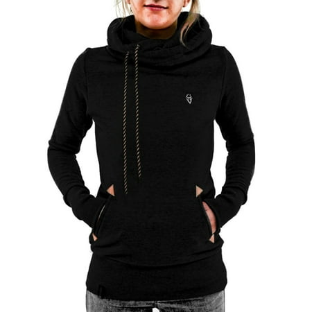 - Babula Women Long Sleeve Hoodie Sweatshirt Pullover Top Coat