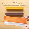 thumbnail image 3 of Refillable Reusable Food Wraps Dispenser Universal Fruit Preservation Vegetable Fruit Fresh Film with Slicer Storage Holder Kitchen Restaurant Purple, 3 of 6