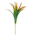 thumbnail image 2 of 1 Pcs Outdoor Fake Plants 17.3'' UV Resistant Artificial Tall Grass Plants Faux Tropical Flowers Bushes Decor All Season Planters Fake Greenery Plastic Plant Shrubs for Garden Patio Porch Decor A, 2 of 9