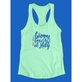 thumbnail image 3 of Happy Fourth Of July!! Racerback Tank Women -Image by Shutterstock, Female x-Small, 3 of 4