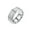 silver, variant on Couple Ring Double Rhinestone Silver/Gold Stainless Steel Wedding Band Size 7-11-silver-8