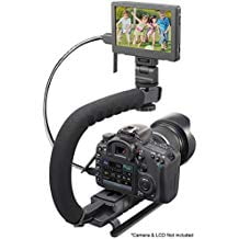 Pro Video Stabilizing Handle Grip for Samsung HZ35W WB650 Vertical Shoe Mount Stabilizer Handle