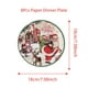 thumbnail image 1 of Vajilla desechable navideña 2024 Platos y vasos de papel desechables Banner de Feliz Navidad DIY para decoraciones de mesa de Año Nuevo de Navidad 2025, 1 of 6