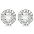 thumbnail image 4 of Vintage Boucles d'Oreilles Rondes en Diamant, Vestes en Or Blanc 14k (0.22ct), 4 of 4