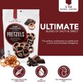 thumbnail image 3 of Natural Cravings Dark Chocolate Covered Pretzels, 7 oz Pouch, 3 of 8