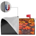 thumbnail image 2 of Autumn Maple Leaves Mailbox Covers, Magnetic Post Box Cover Wraps Standard Size 21x18 in for Garden Yard Decor, 2 of 7
