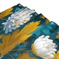 thumbnail image 3 of Bathroom Sets Curtain and Rug Sets 23.6x15.7 in Non-Slip Mat and 60x72 in Shower Curtain for Home Bath Dcor White Chrysanthemums, 3 of 8